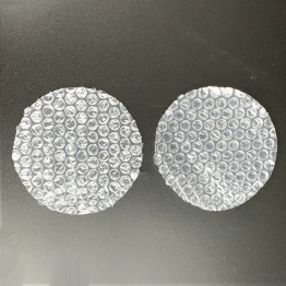 bubble in round shape
