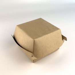 Eco-Friendly Paper Burger Box for Takeaway and Delivery