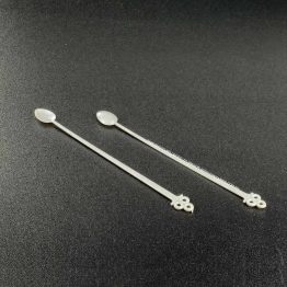 cream color coffee stirrer