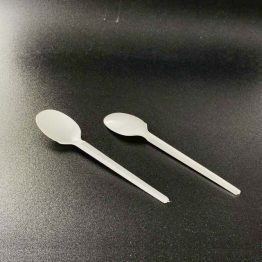 dinner spoon 6.5 inch cream white color