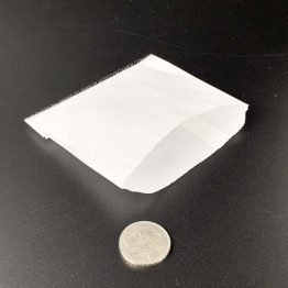 Paper Bag for French Fry White 115 x 100 mm Kraft Packaging