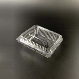 OPS H-3-LH small clear clamshell food container with lock