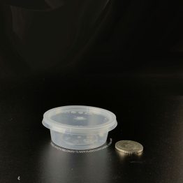 Small round PP containers MS2 For condiment