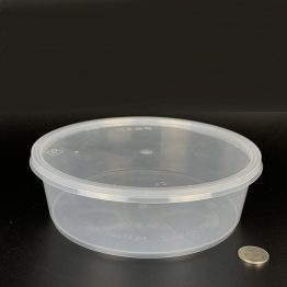 FC2500 2330ml Round Disposable Container with Lid