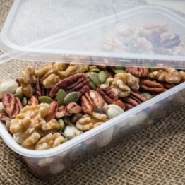 PP rectangle food containers MS5A with C18 lid – 700ml