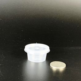MSP075 19ml Round Sauce Container with C8 Lid
