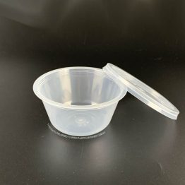 MSW1 round food containers with C6 lids – 150ml