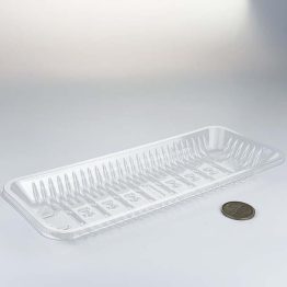 Clear PET Tray 525 for food packaging and retail display