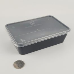 RC650 650ml Microwaveable PP Rectangular Food Container