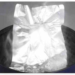 3-side seal retort foil bag for sterilized and frozen food packaging