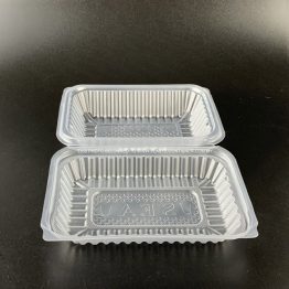 SEA2 PP clamshell food container – single compartment
