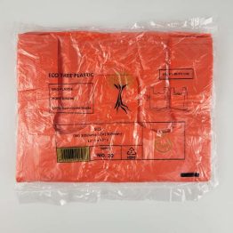 ECO TREE bright color singlet bag with d₂w biodegradable technology
