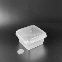 350 ml square food container