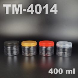 PET Bottle TM-4014 with Lid 400ml – Food Grade Packaging