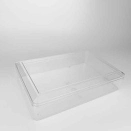 clear rectangle container for bird nest packaging