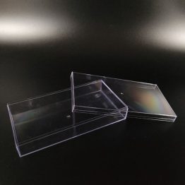 Transparent container for delicacies