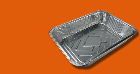 foil tray without the lid