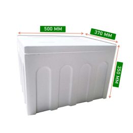 white color foam box medium size