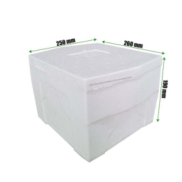 Mini square foam food box