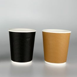 ripple double wall coffee cup