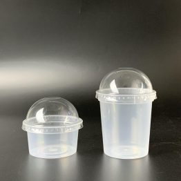 round container ms4 and ms8 with dome lid