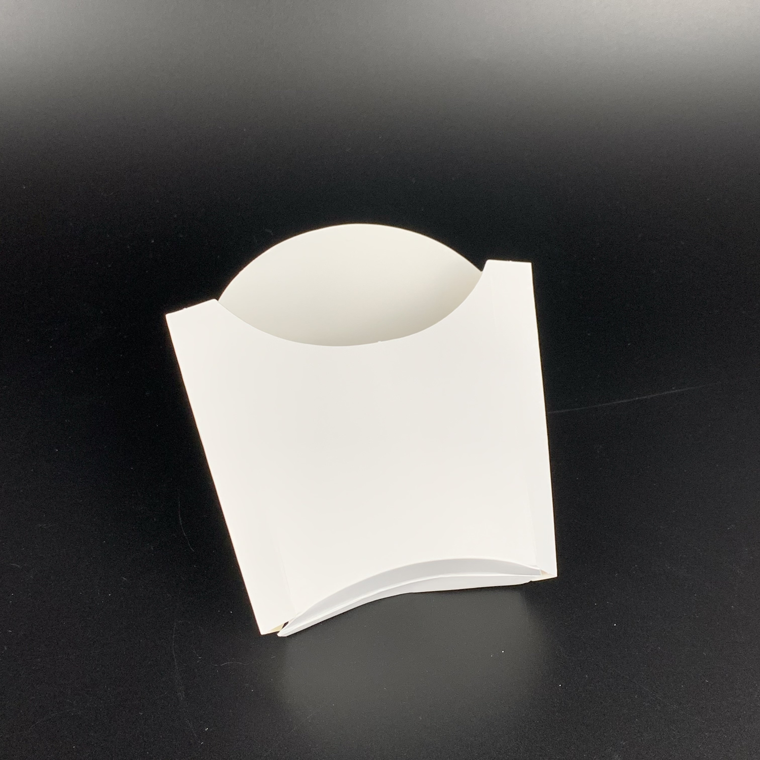 Eco-Friendly White French Fry Box for Fast Food and Snacks