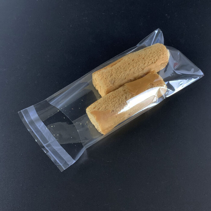 OPP Gum Bag 3x6.5 Inch with adhesive closure for snacks and small items