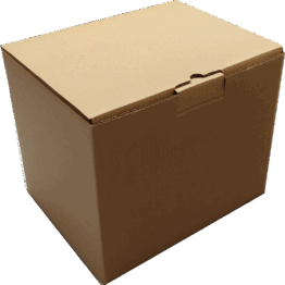 A4 Corrugated Box Heavy Duty 260 x 320 x 260 mm for shipping and storage