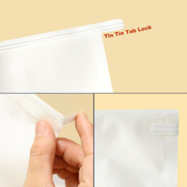 TIN TIE to lock the paper bag