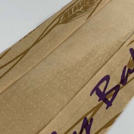 DETAIL FOR FRENCH STICK BREAD PAPER BAG
