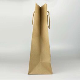 Paper Bag Brown Large with PP Cord Handle 280x128x370mm (13019)