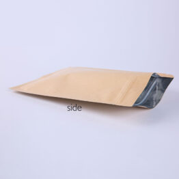 Kraft flat bag 15 x 21 cm with aluminium plating for dry herbs, tea, and spices packaging