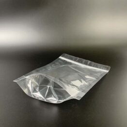 frosted stand up pouch with zipper for snacks and coffee packaging
