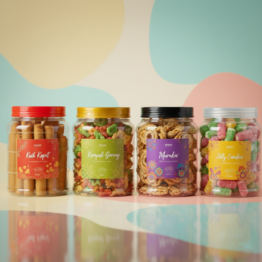 PET Jar TM-8025 2500ML with 110MM lid